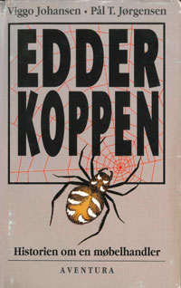 Book cover 'Edderkoppen' by V. Johansen and Pål T. Jørgensen